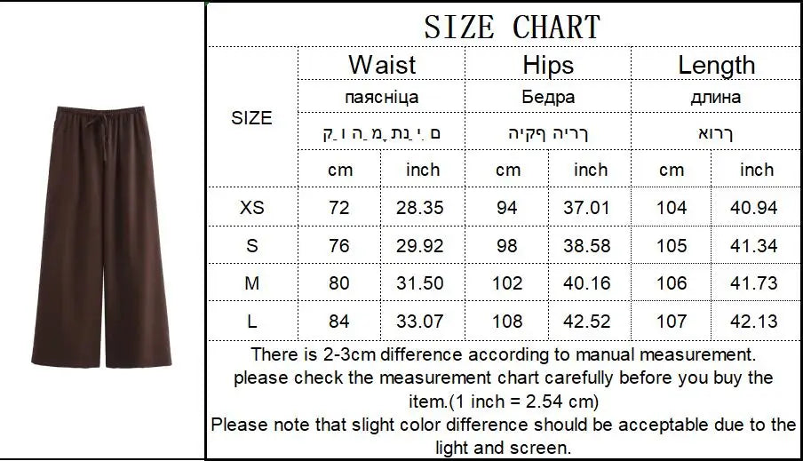 T-line 2 Pieces Sets, Women Kimono Style suit, Loose Lace Up Shirts Tops Women's Wide Leg Pants Sets (2 weeks delivery)
