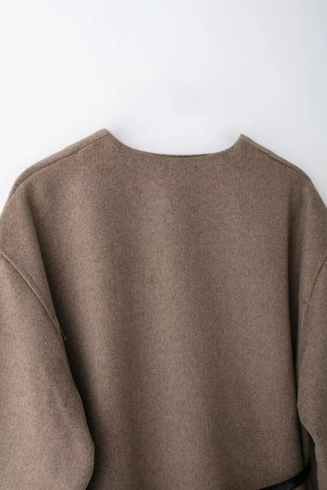 T-line Women's Coat With Belt Soft Top Autumn / spring (5 - 10 work days free delivery)