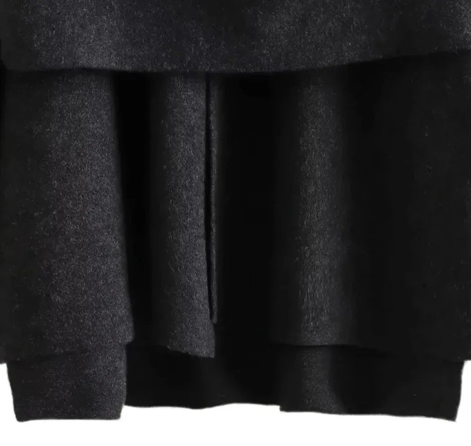 T-line Women's Fall and Winter Casual Coat Knitted Loose Warm Jacket (2 weeks delivery)