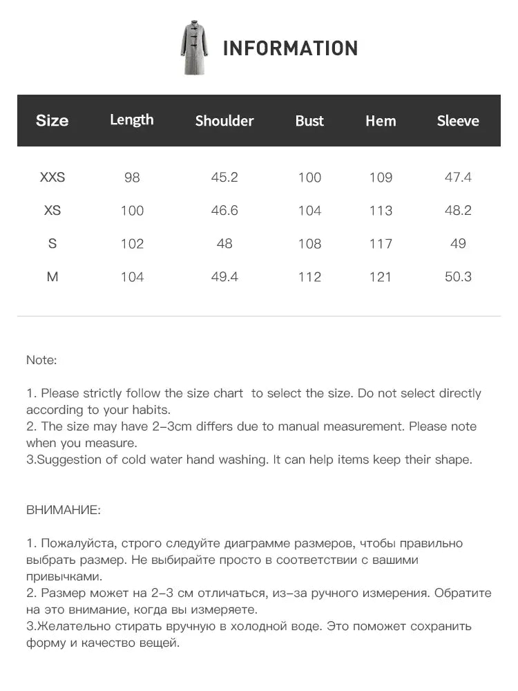 T-line Wool Coat Women Buttons, Standing Collar, and Double-Faced Design (2 weeks delivery)