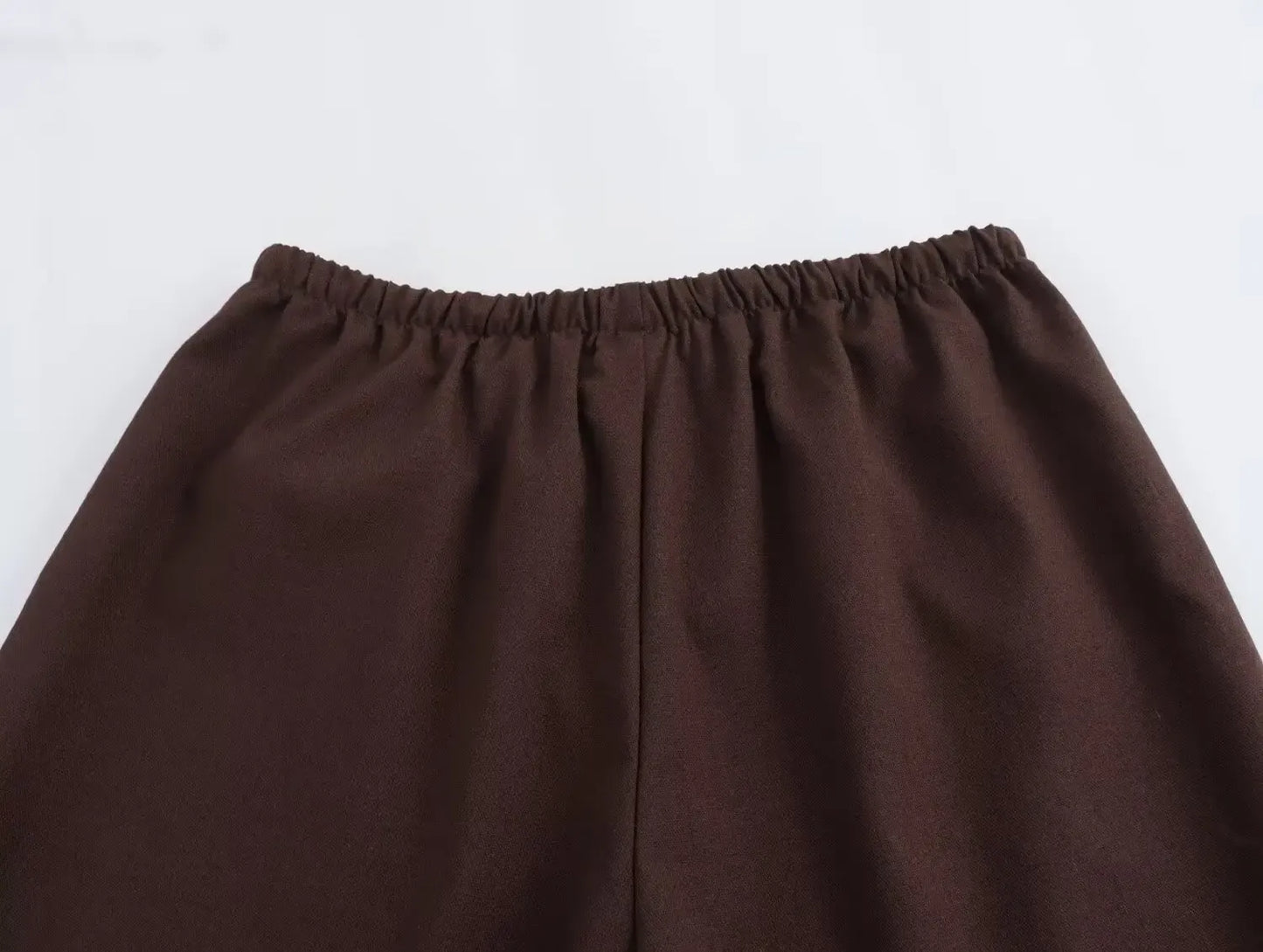 T-line 2 Pieces Sets,  Women Kimono Style suit,  Loose Lace Up Shirts Tops Women's Wide Leg Pants Sets (2 weeks delivery)