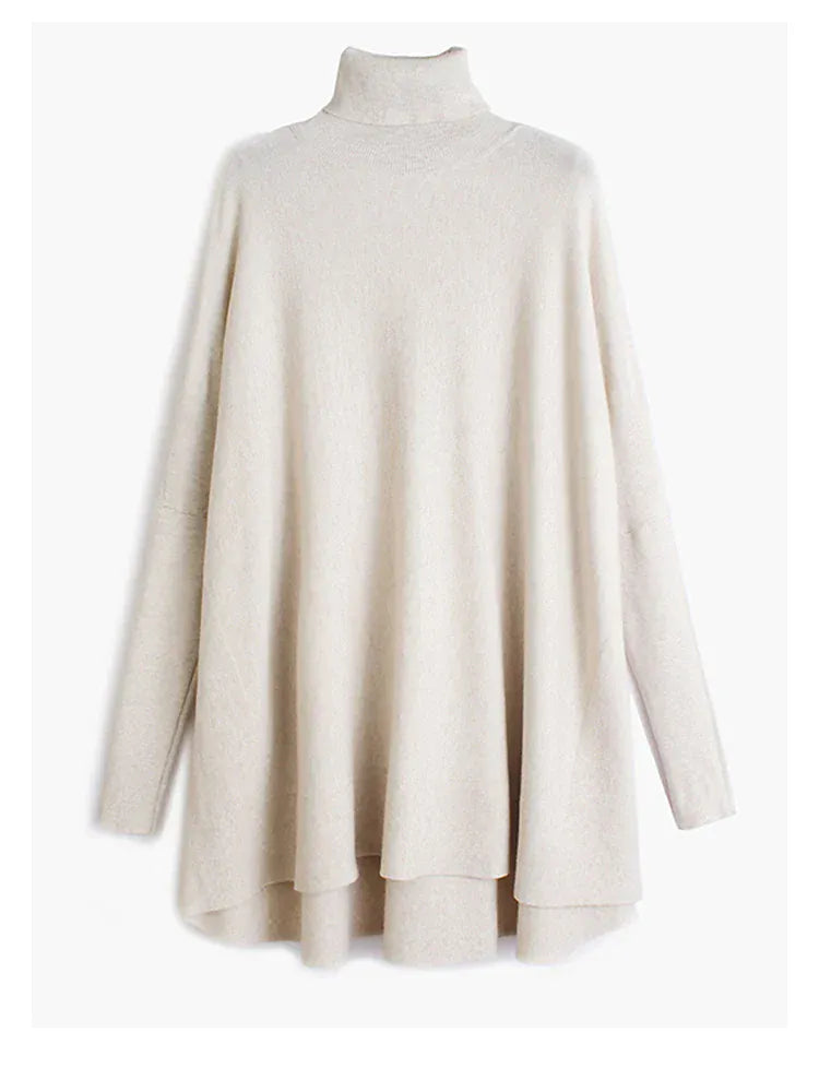 T-line Apricot  a / One Size Big Size Knitting Sweater, Loose Fit, Long Sleeve, Women Pullovers, Spring / Autumn  (2 weeks delivery)