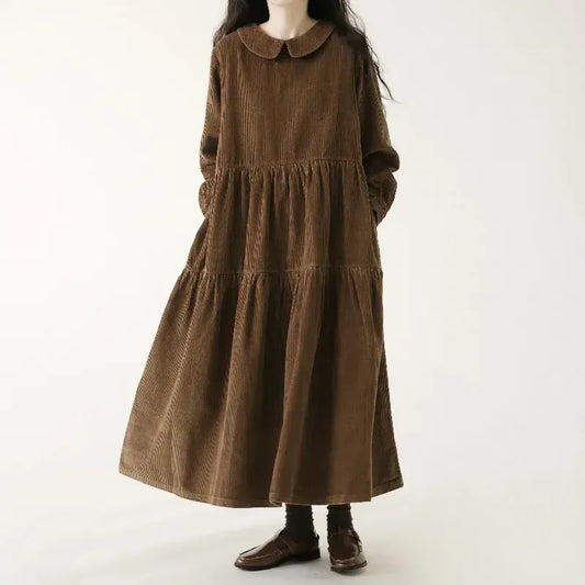 T-line Autumn / Winter Dress Women, Casual Dresses,  Female,  Long Sleeve , Dress (2 weeks delivery)