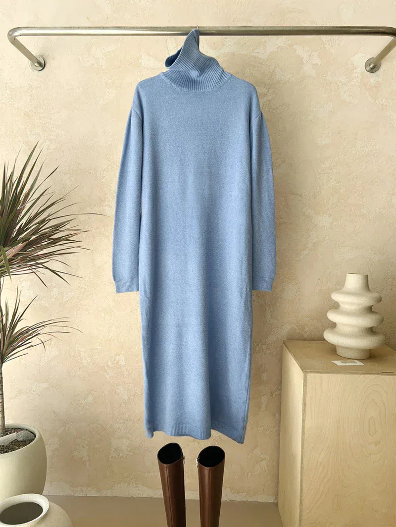 T-line Autumn / Winter Sweater, Dress, Women  Long Sleeve, Thicken Loose Knitted, Long Dresses (2 weeks delivery)