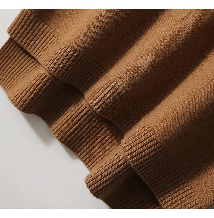 T-line Autumn Winter Women Vest, Knitted, Sweater Sleeveless, Jumper Loose ,O-Neck (2 weeks delivery)