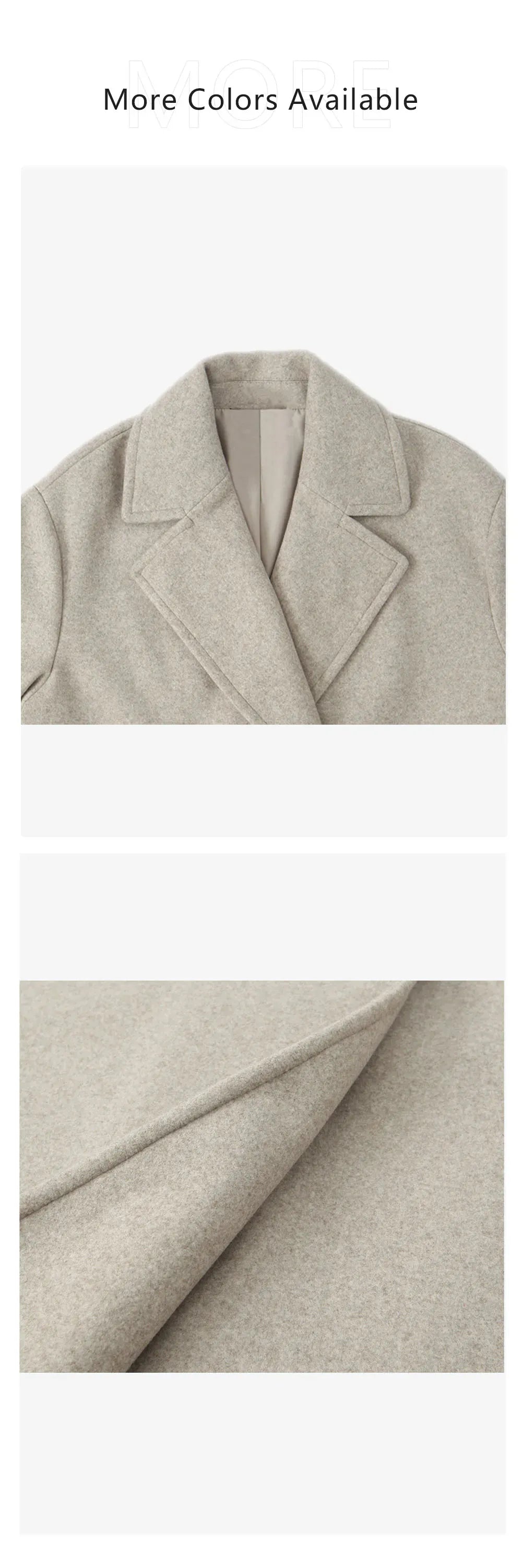 T-line Autumn Women's coat, Luxury, Loose, Long Sleeve jacket(2 weeks delivery)