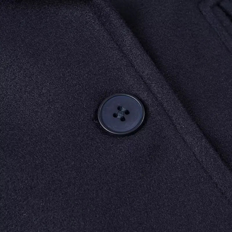 T-line autumn  women's  long sleeved double breasted short woolen jacket(2 weeks delivery)