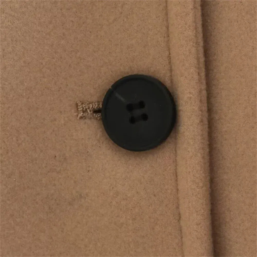 T-line autumn  women's   niche temperament western-style long woolen coat , Jacket(2 weeks delivery)