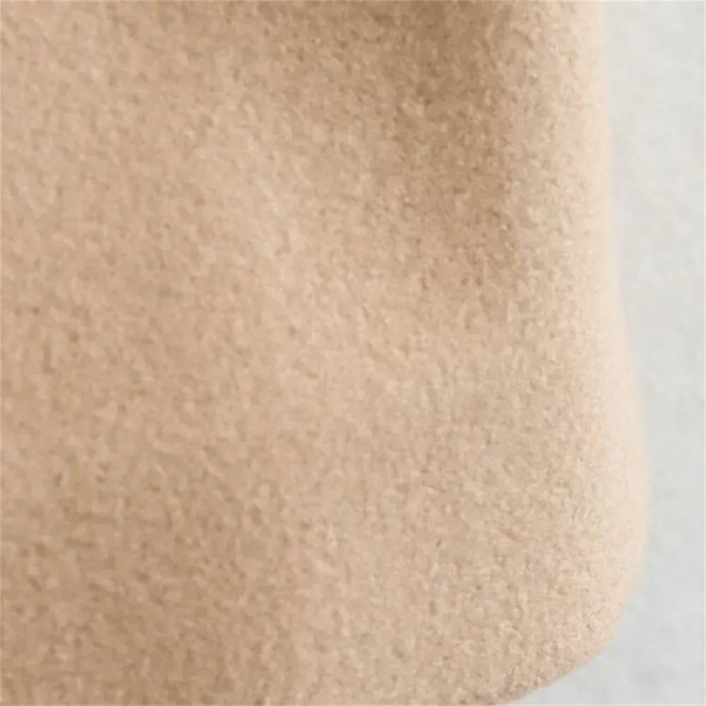 T-line autumn  women's   niche temperament western-style long woolen coat , Jacket(2 weeks delivery)