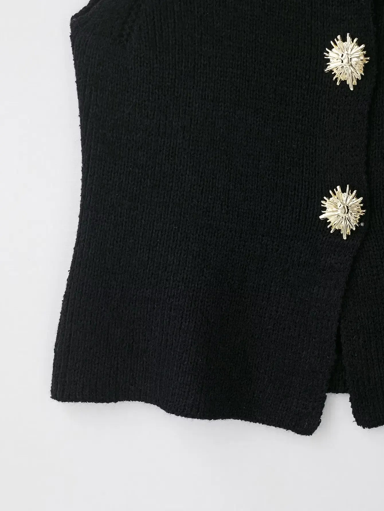 T-line Autumn Women's Sleeveless  Sweater Vests For Women , Knitted, Button (5 - 10 free delivery)