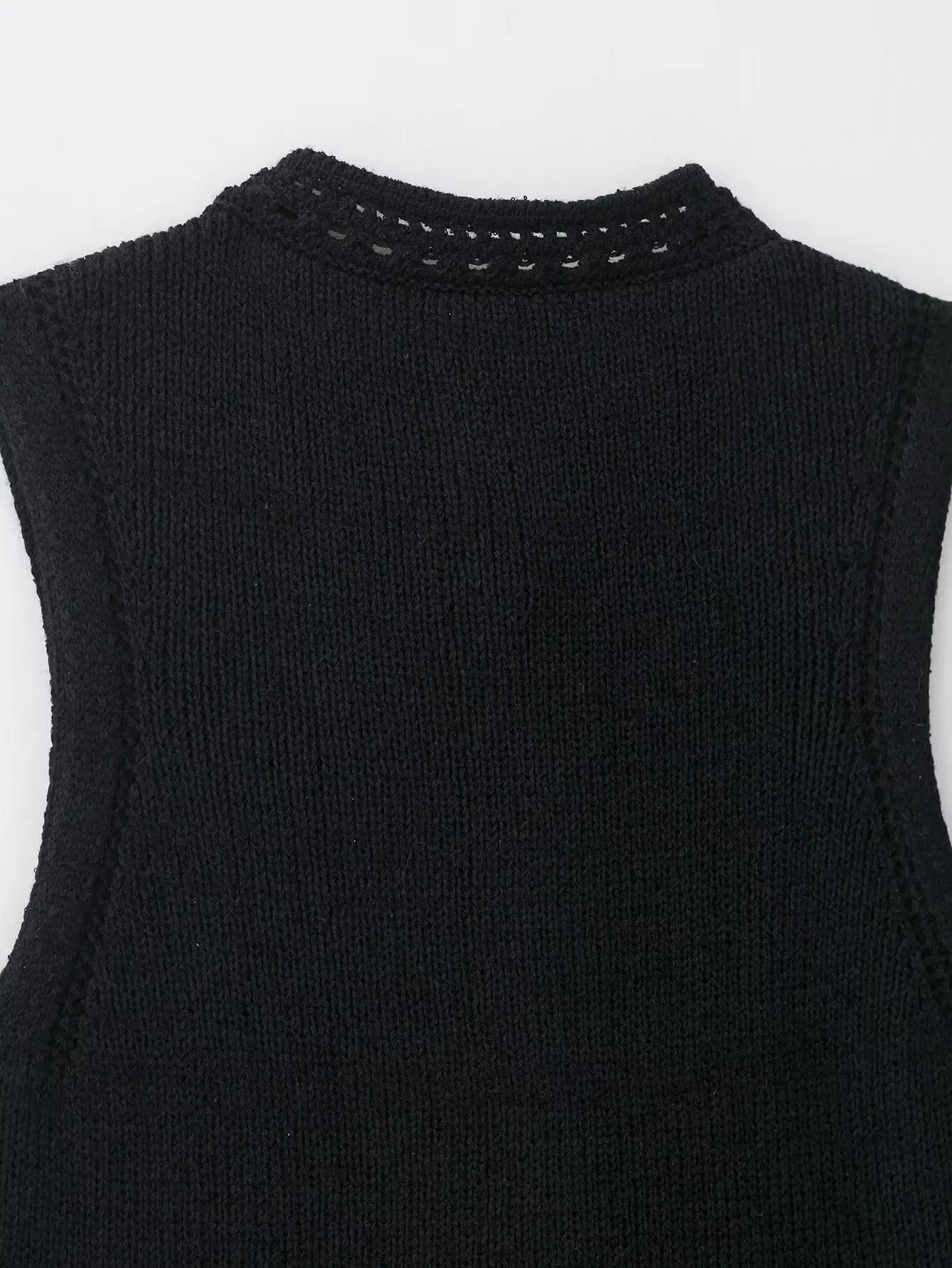 T-line Autumn Women's Sleeveless  Sweater Vests For Women , Knitted, Button (5 - 10 free delivery)