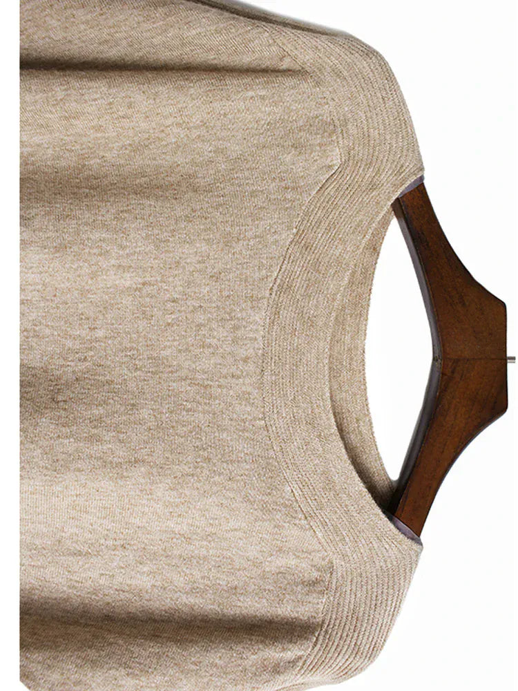 T-line Big Size Knitting Sweater, Loose Fit, Long Sleeve, Women Pullovers, Spring / Autumn  (2 weeks delivery)