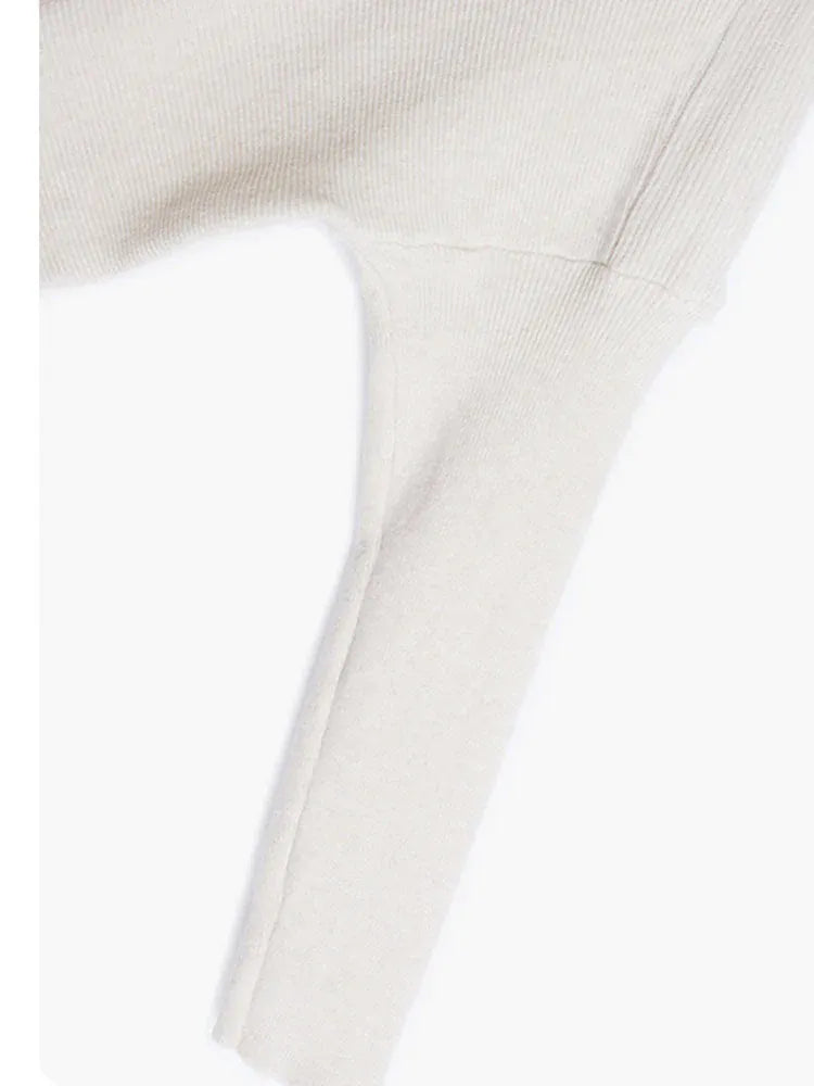 T-line Big Size Knitting Sweater, Loose Fit, Long Sleeve, Women Pullovers, Spring / Autumn  (2 weeks delivery)