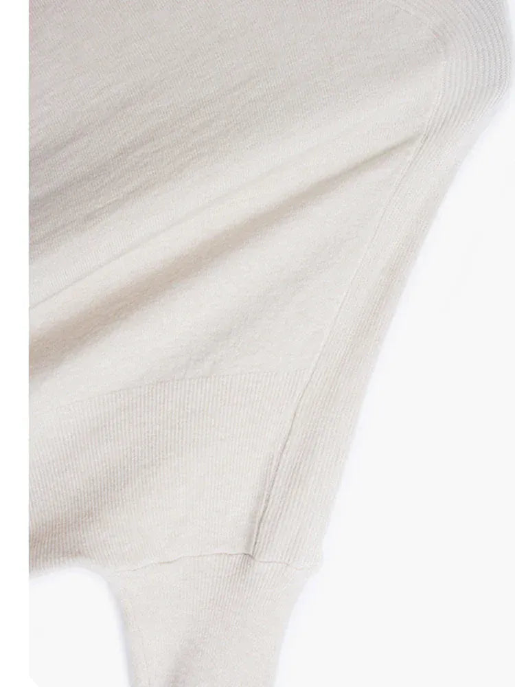 T-line Big Size Knitting Sweater, Loose Fit, Long Sleeve, Women Pullovers, Spring / Autumn  (2 weeks delivery)