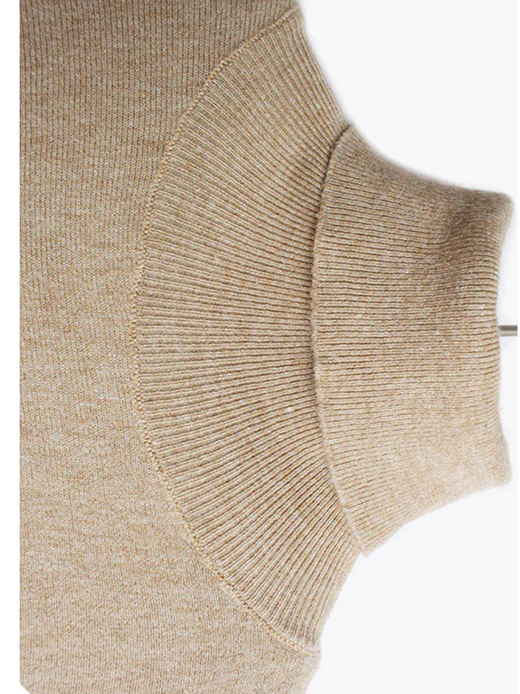 T-line Big Size Knitting Sweater, Loose Fit, Long Sleeve, Women Pullovers, Spring / Autumn  (2 weeks delivery)