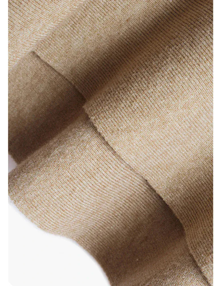 T-line Big Size Knitting Sweater, Loose Fit, Long Sleeve, Women Pullovers, Spring / Autumn  (2 weeks delivery)