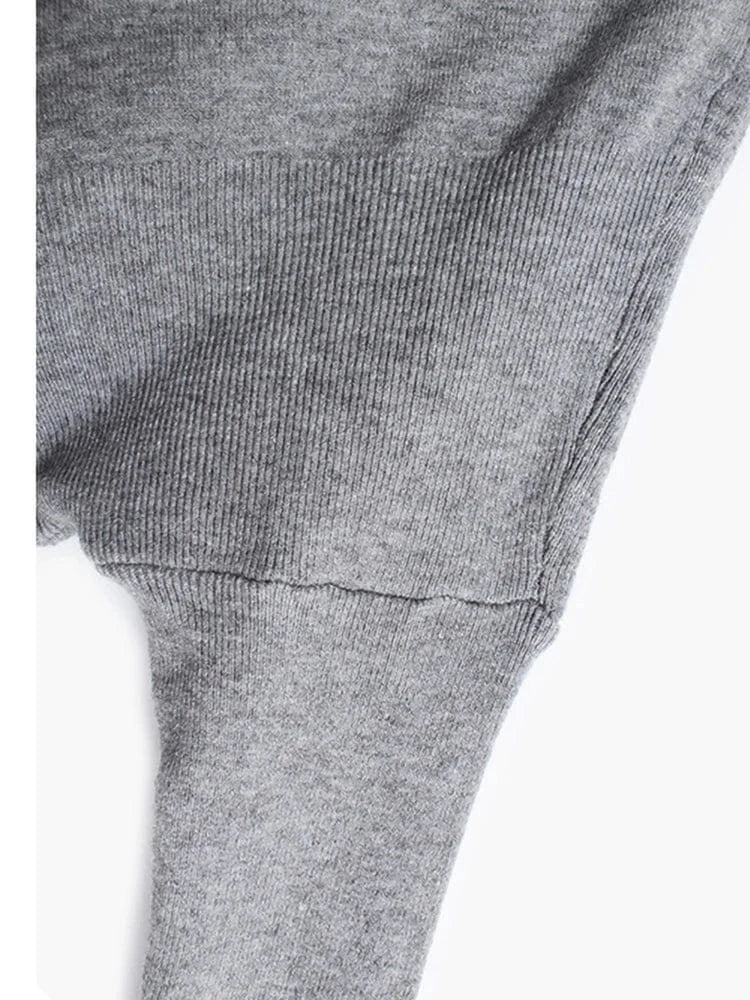 T-line Big Size Knitting Sweater, Loose Fit, Long Sleeve, Women Pullovers, Spring / Autumn  (2 weeks delivery)