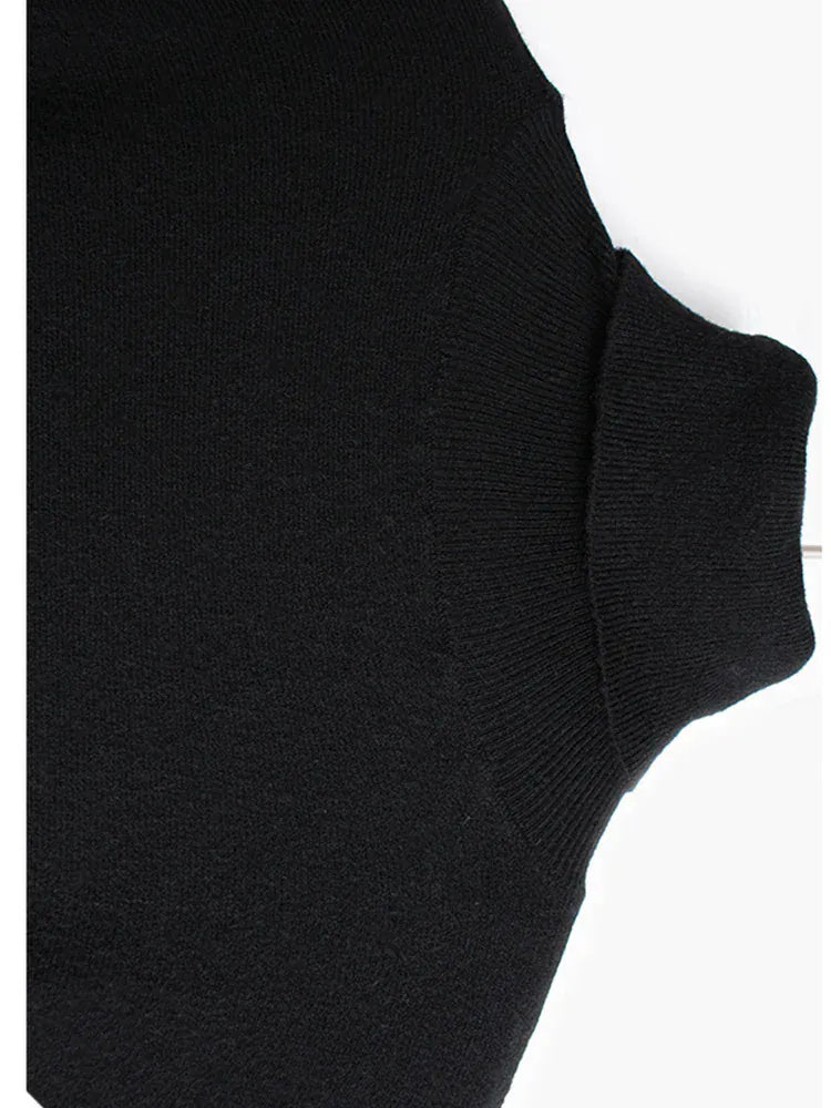 T-line Big Size Knitting Sweater, Loose Fit, Long Sleeve, Women Pullovers, Spring / Autumn  (2 weeks delivery)