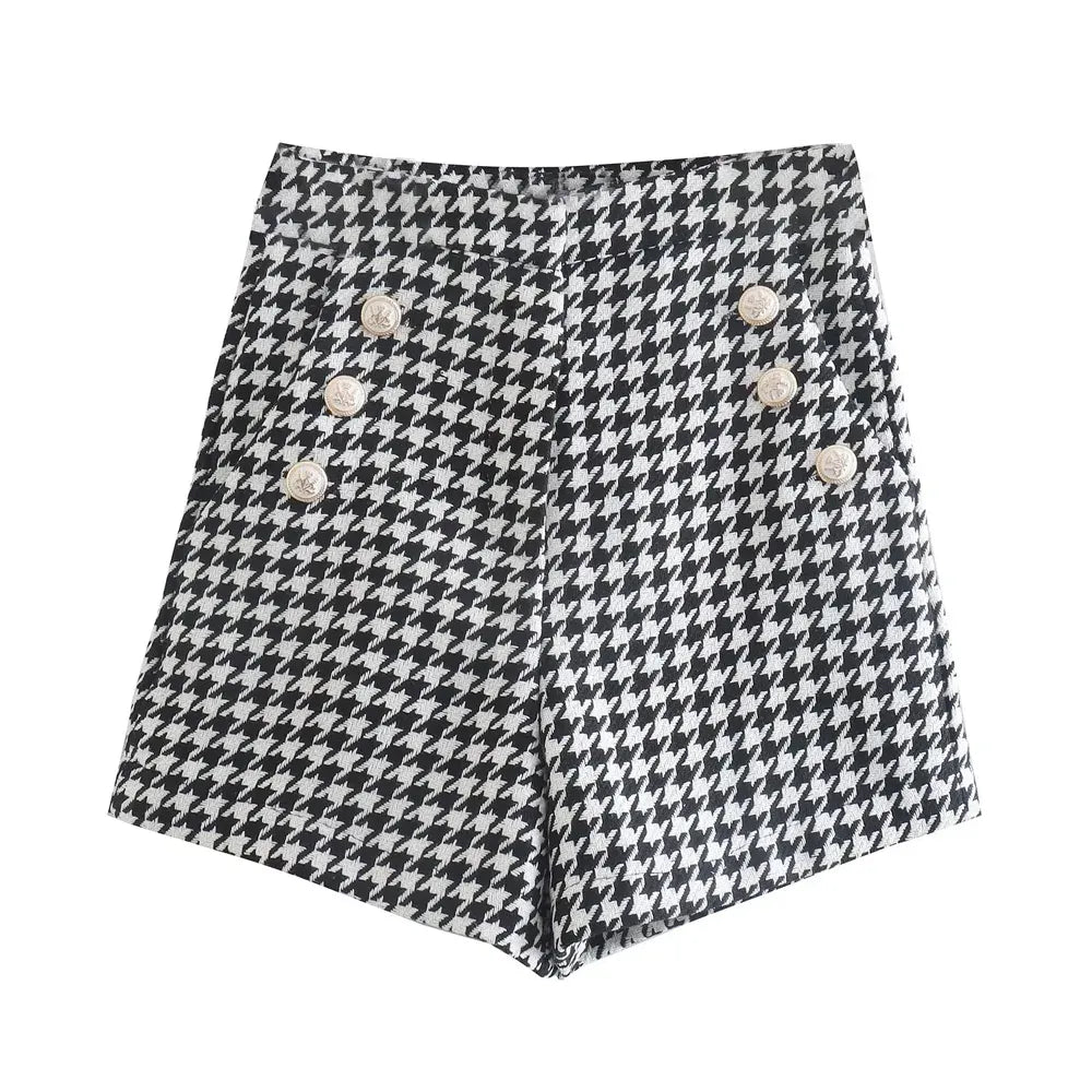 T-line Black Short / XS Women  Double Breasted  Blazer,   Long Sleeve, Flap Pockets, jacket, short  (2 weeks delivery)