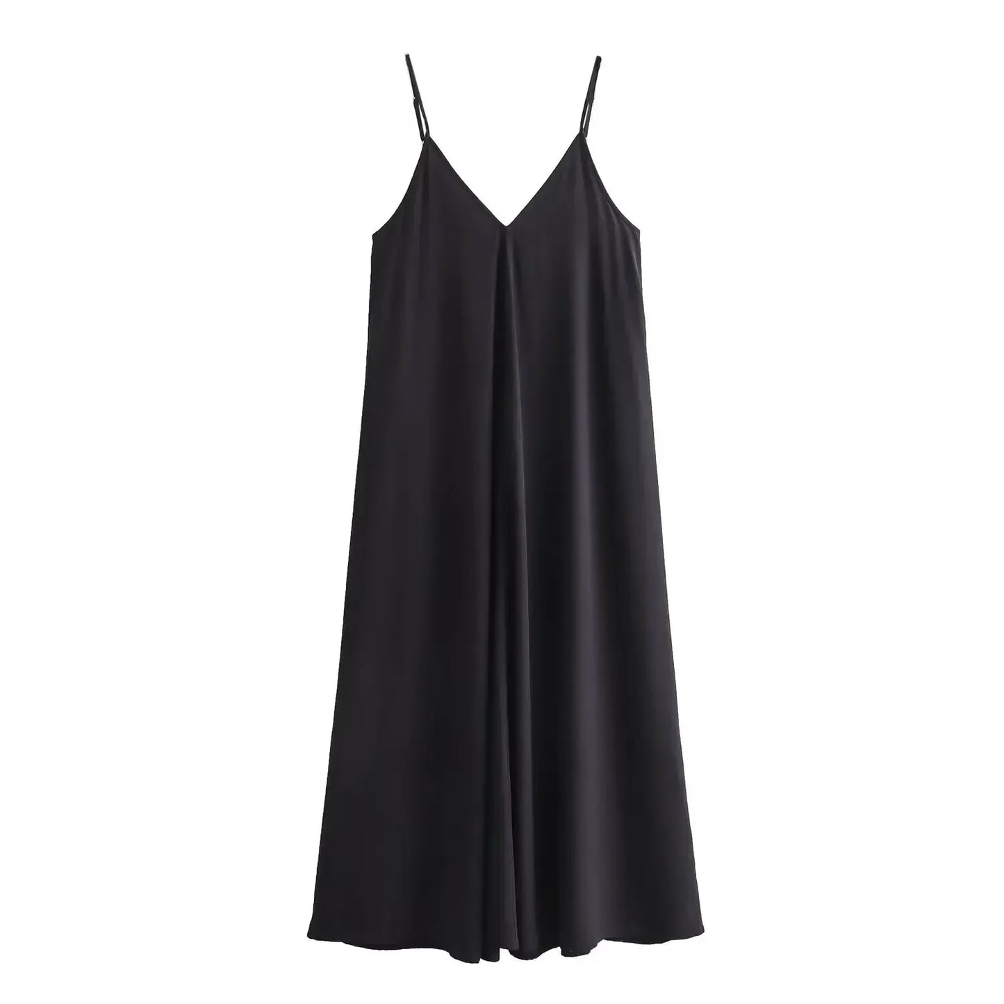 T-line Black / XS Slip Long Dresses, for Women,  Summer Dress, Woman  Maxi Dress, Women Summer Beach Dresses (2 weeks delivery)