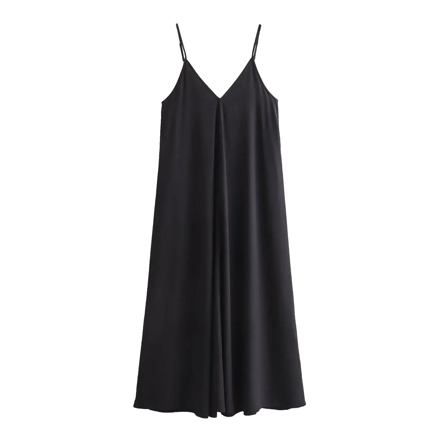 T-line Black / XS Slip Long Dresses, for Women,  Summer Dress, Woman  Maxi Dress, Women Summer Beach Dresses (2 weeks delivery)