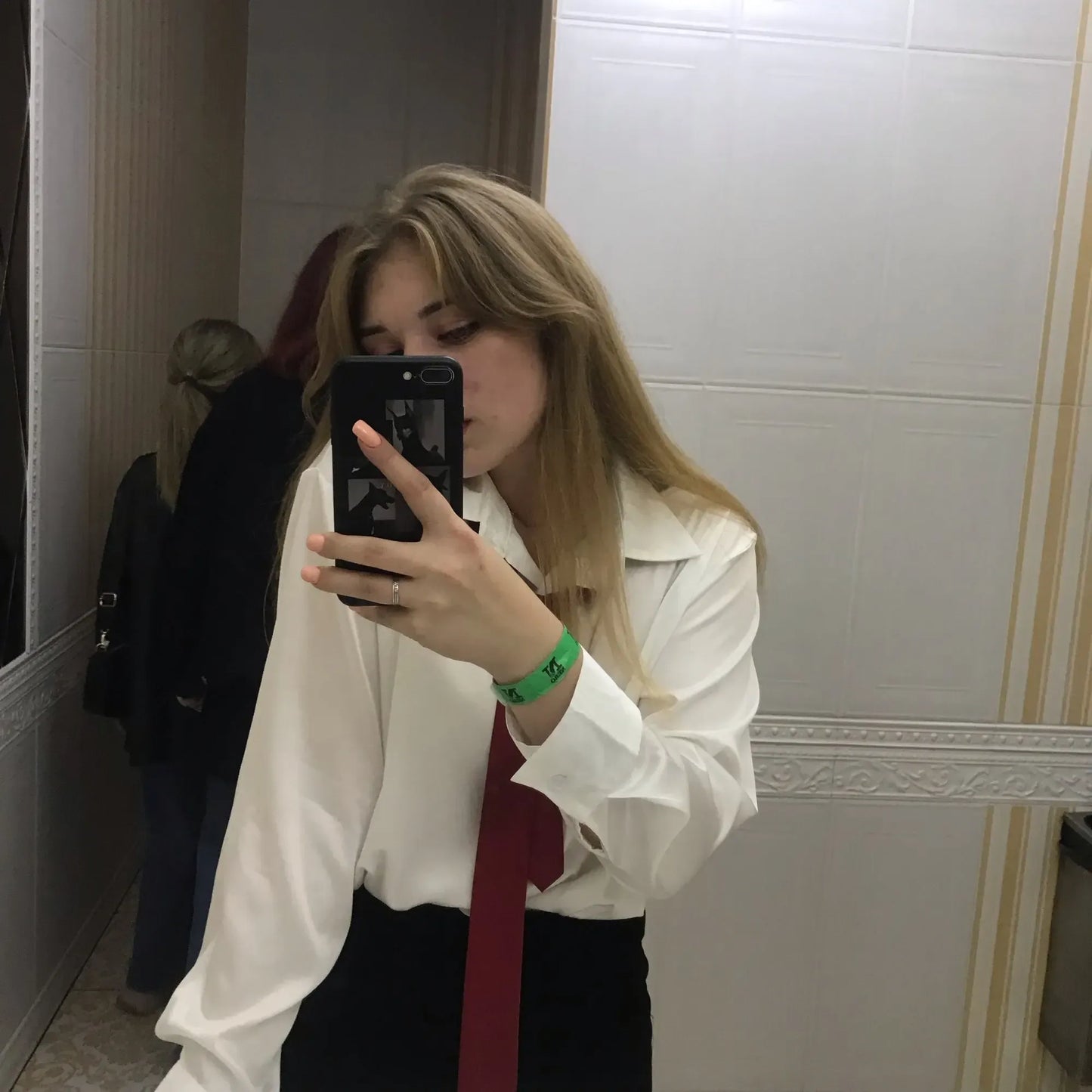 T-line Casual, Button, Silk, Tops,  Satin, Loose, Women Shirt,  Blouse (2 weeks delivery)