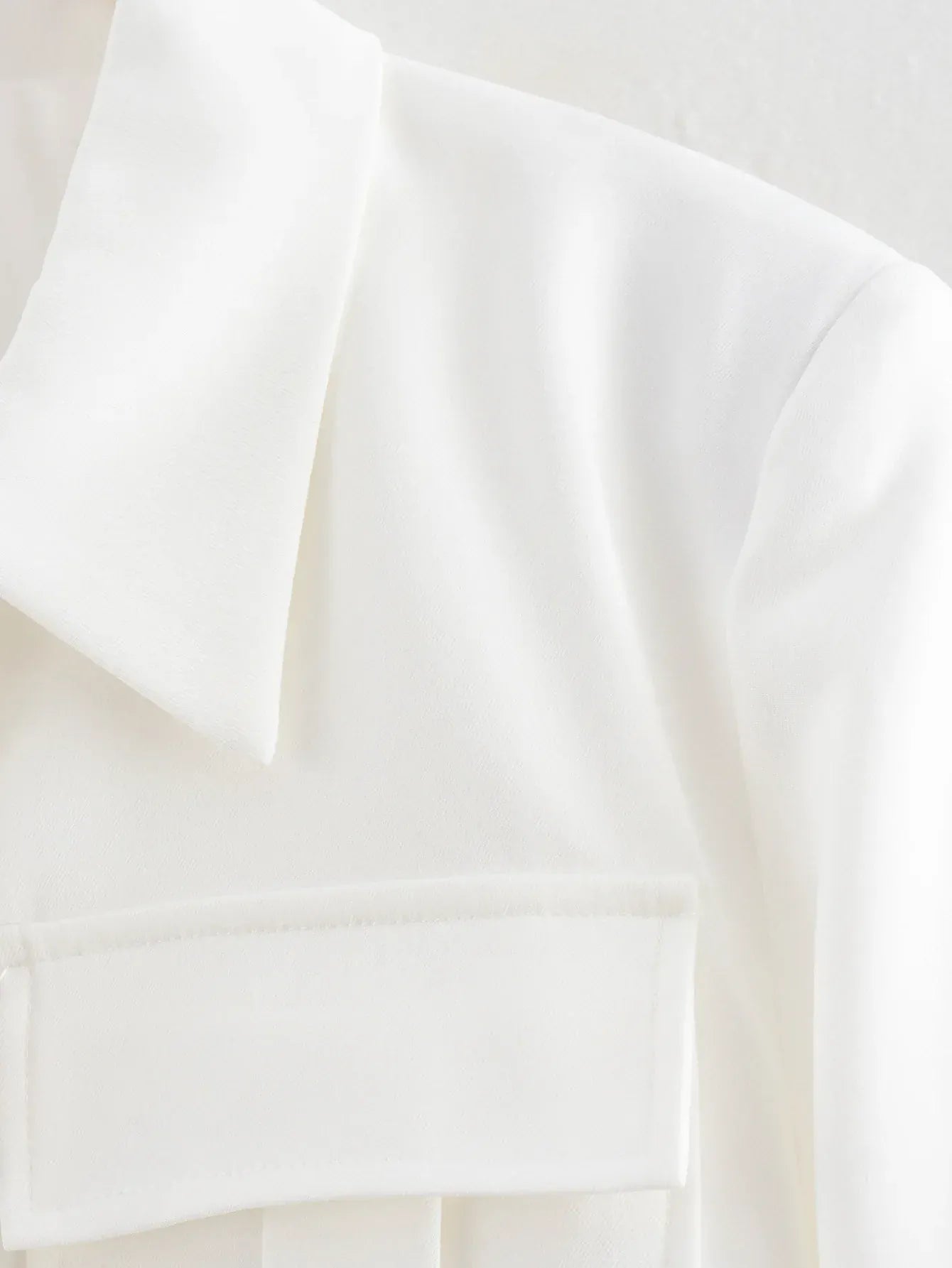 T-line Casual Short Blazer, Suit , Women, Pockets,  Jacket with Pants,   Blazer Suit (we recommend a larger size)(2 weeks delivery)