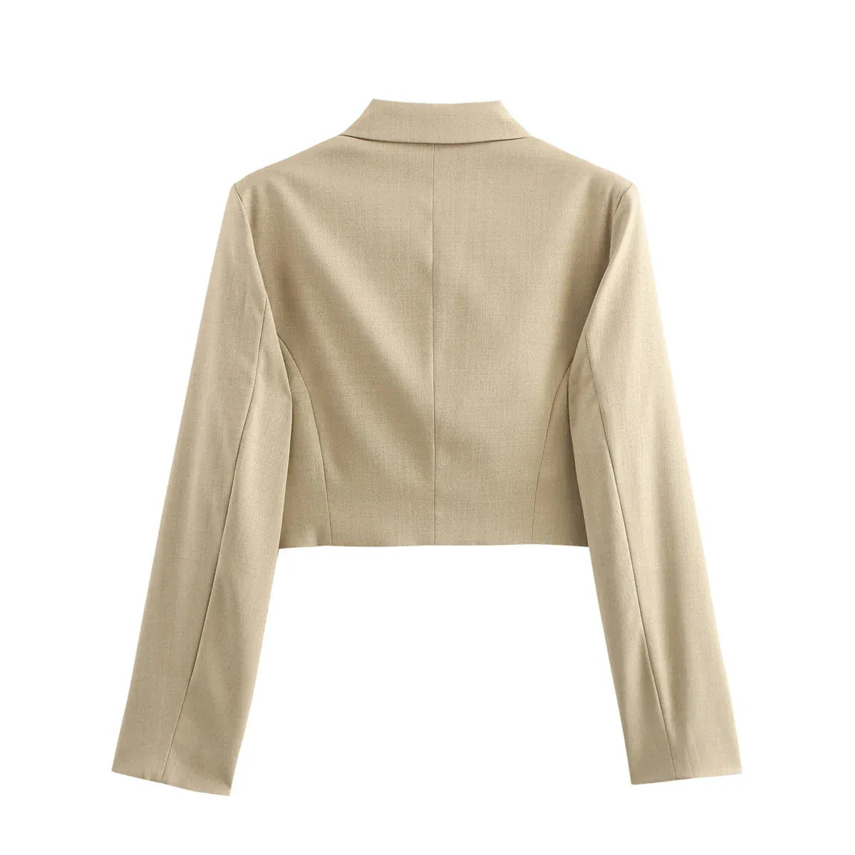 T-line Casual Short Blazer, Suit , Women, Pockets,  Jacket with Pants,   Blazer Suit (we recommend a larger size)(2 weeks delivery)