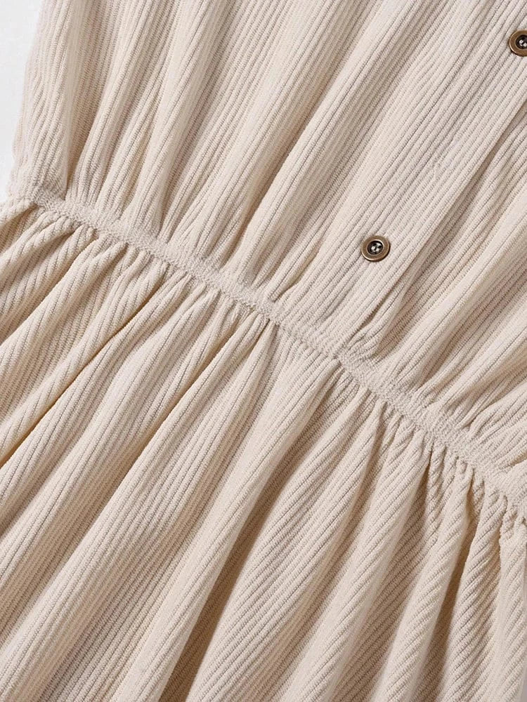 T-line Dresses , Shirt Dress, Solid Long Dresses, With Sleeves,  Women's Dresses (2 weeks delivery)