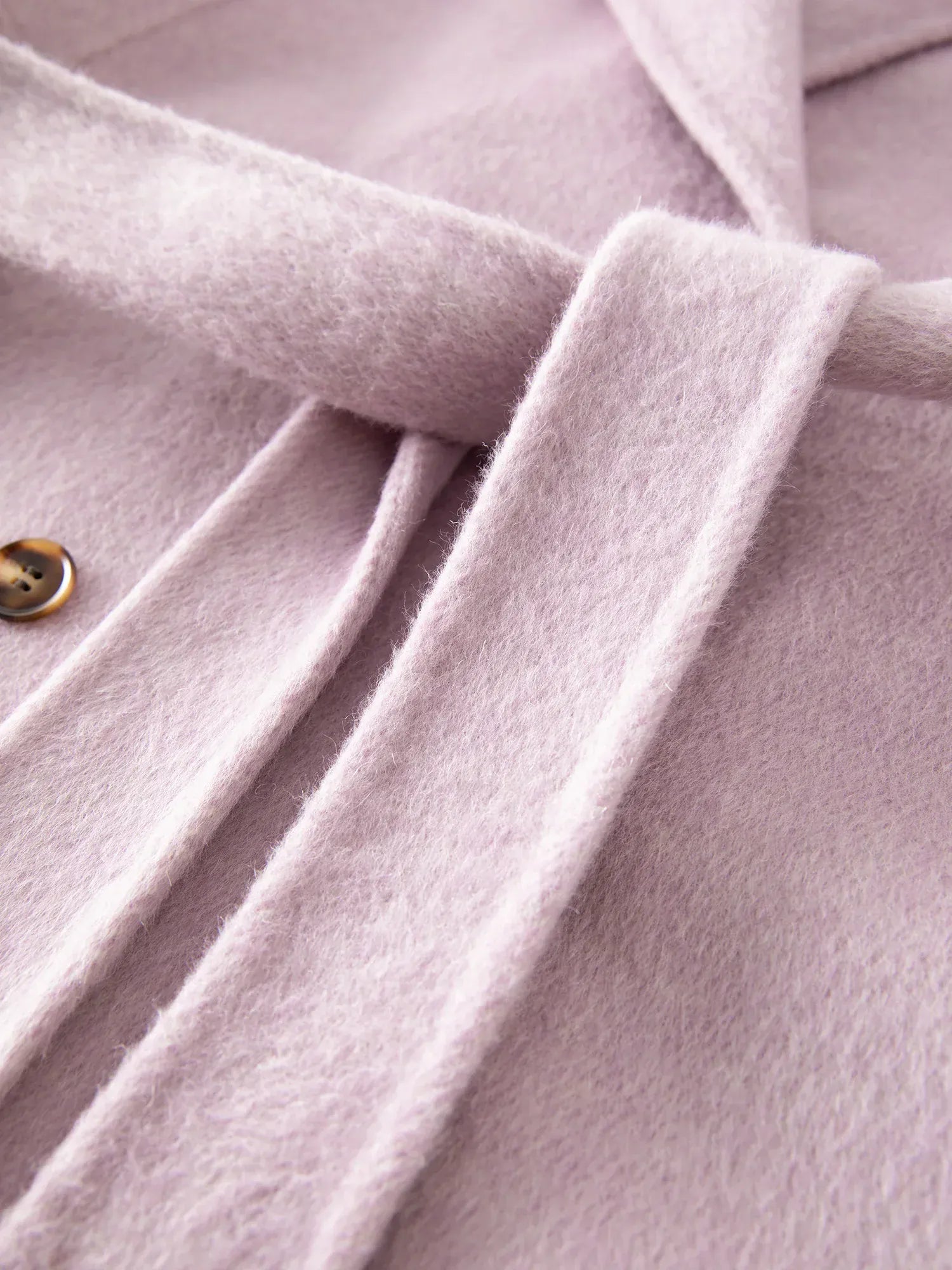 T-line Elegant Double Breasted Camel Hair Wool Blend Double Sided Overcoat Women , Winter Warm Long Coat Classic Outerwear(2 weeks delivery)