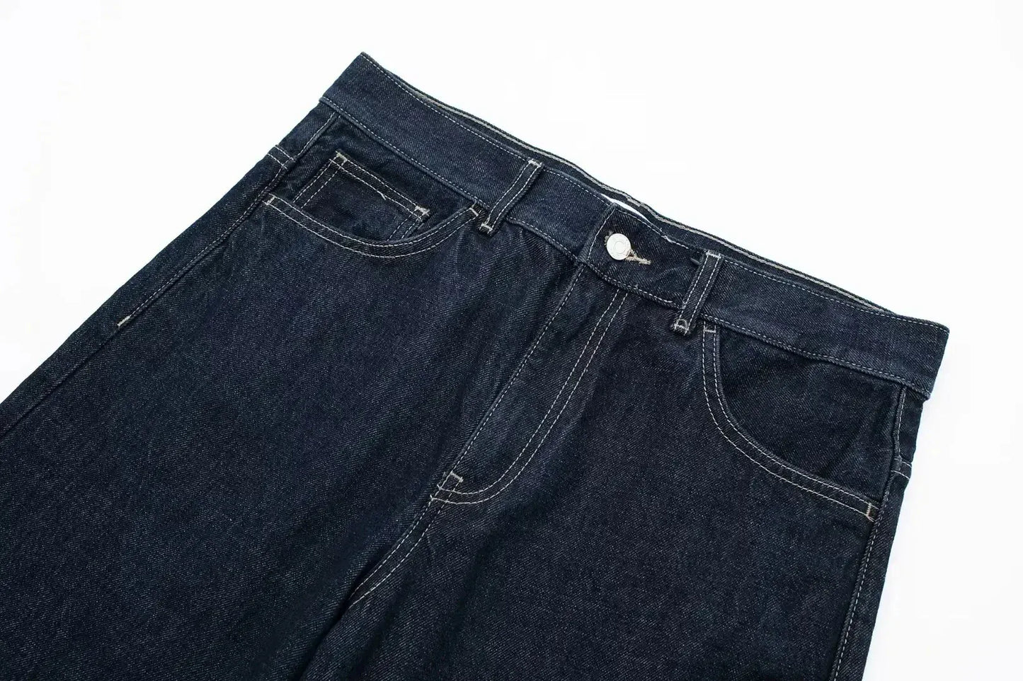 T-line HH Women Fashion Denim Set Casual Lapel Long Sleeve Crop Jacket Buttons Female Vintage Wide Leg Loose Jeans Long Pants