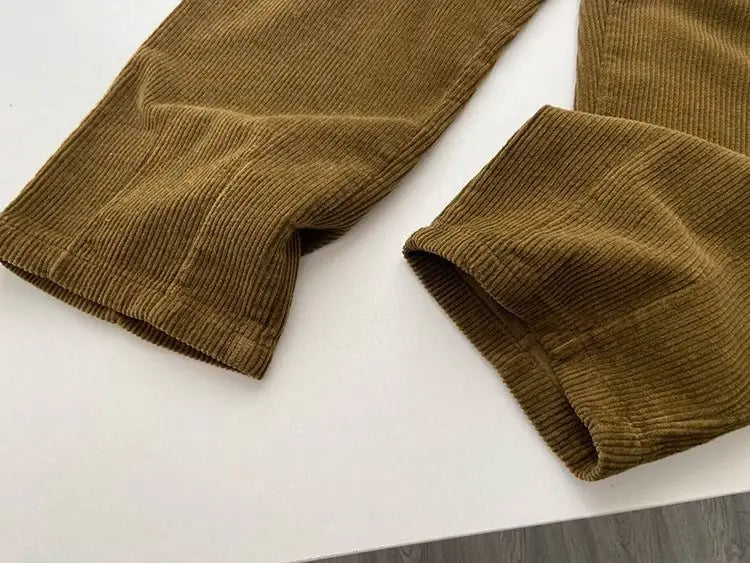 T-line High Waist Pants, Women, Spring / Fall, Straight, Full Length Trousers,  Pant (2 weeks delivery)