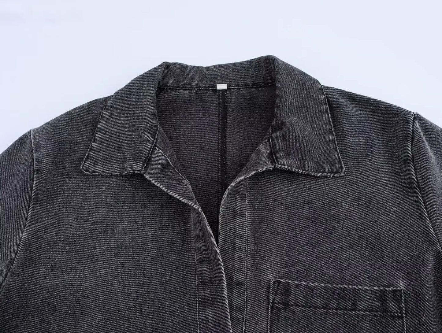 T-line Jeans Women Sets, High Waist  Female Denim Pant, shirt,  Two Piece Set (2 weeks delivery)