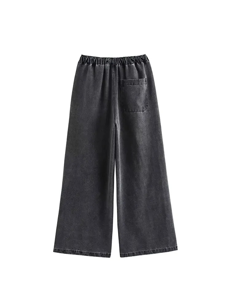 T-line Jeans Women Sets, High Waist  Female Denim Pant, shirt,  Two Piece Set (2 weeks delivery)