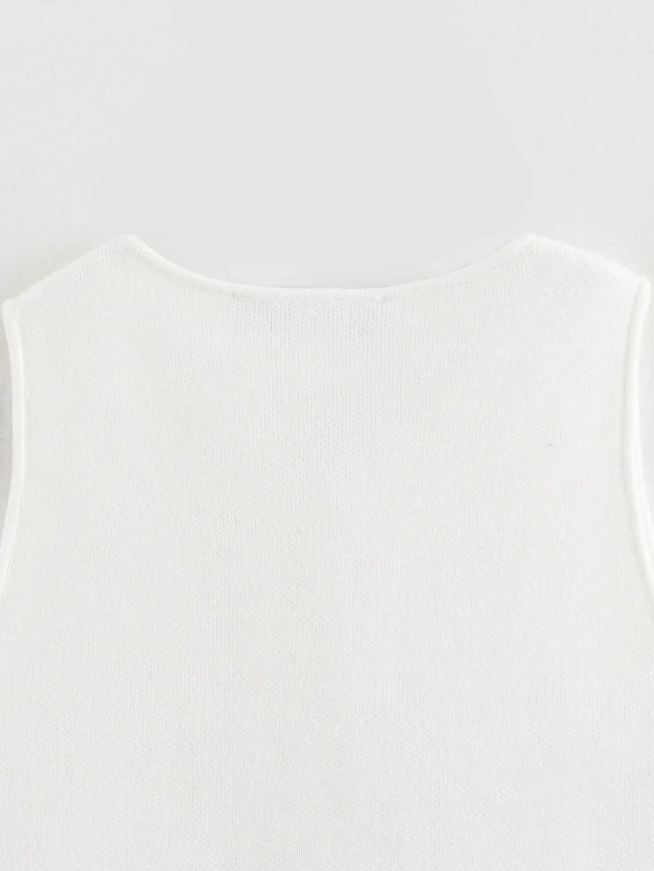 T-line Knit Sleeveless Vest Women, Sweater, Vest Top,  Button  (2 weeks delivery)