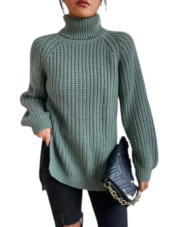 T-line Knitted Sweater, Women,  Jumper, Top, Pullover, Spring / Autumn / Winter (2 weeks delivery)