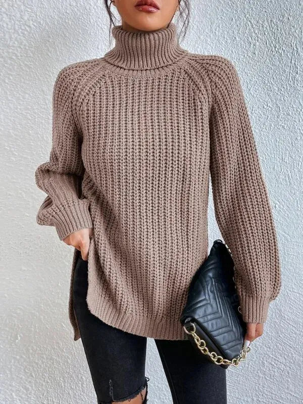 T-line Knitted Sweater, Women,  Jumper, Top, Pullover, Spring / Autumn / Winter (2 weeks delivery)