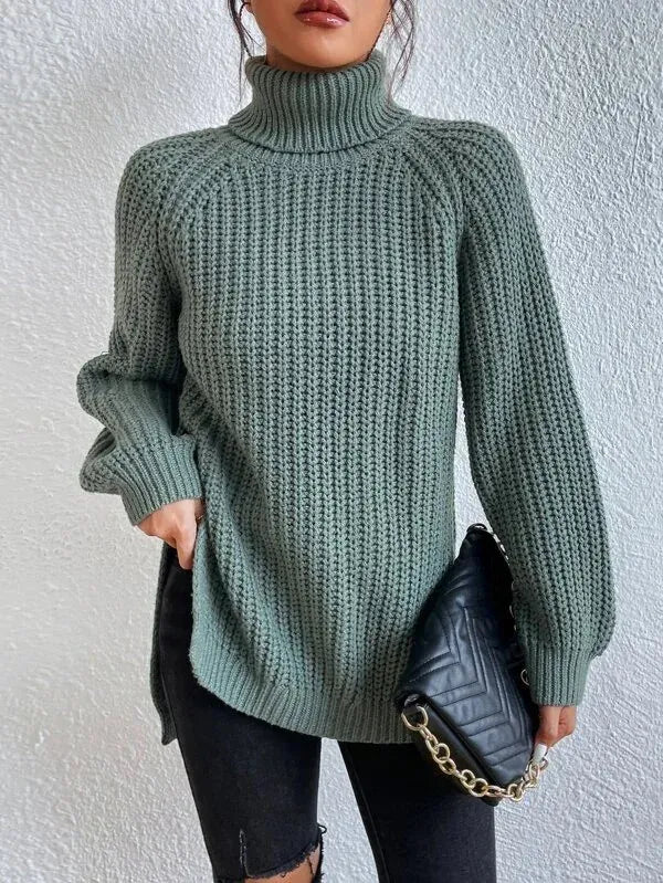 T-line Knitted Sweater, Women,  Jumper, Top, Pullover, Spring / Autumn / Winter (2 weeks delivery)