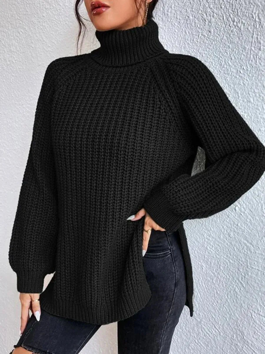 T-line Knitted Sweater, Women,  Jumper, Top, Pullover, Spring / Autumn / Winter (2 weeks delivery)