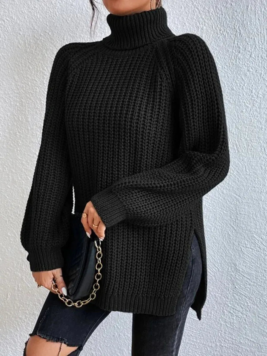 T-line Knitted Sweater, Women,  Jumper, Top, Pullover, Spring / Autumn / Winter (2 weeks delivery)