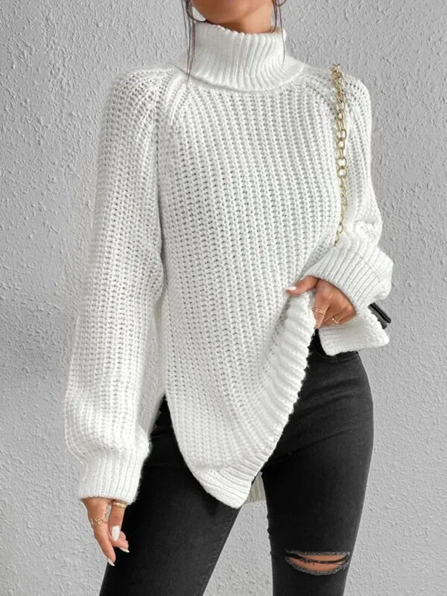 T-line Knitted Sweater, Women,  Jumper, Top, Pullover, Spring / Autumn / Winter (2 weeks delivery)