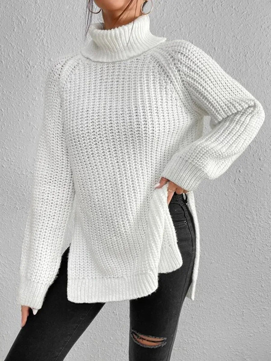 T-line Knitted Sweater, Women,  Jumper, Top, Pullover, Spring / Autumn / Winter (2 weeks delivery)