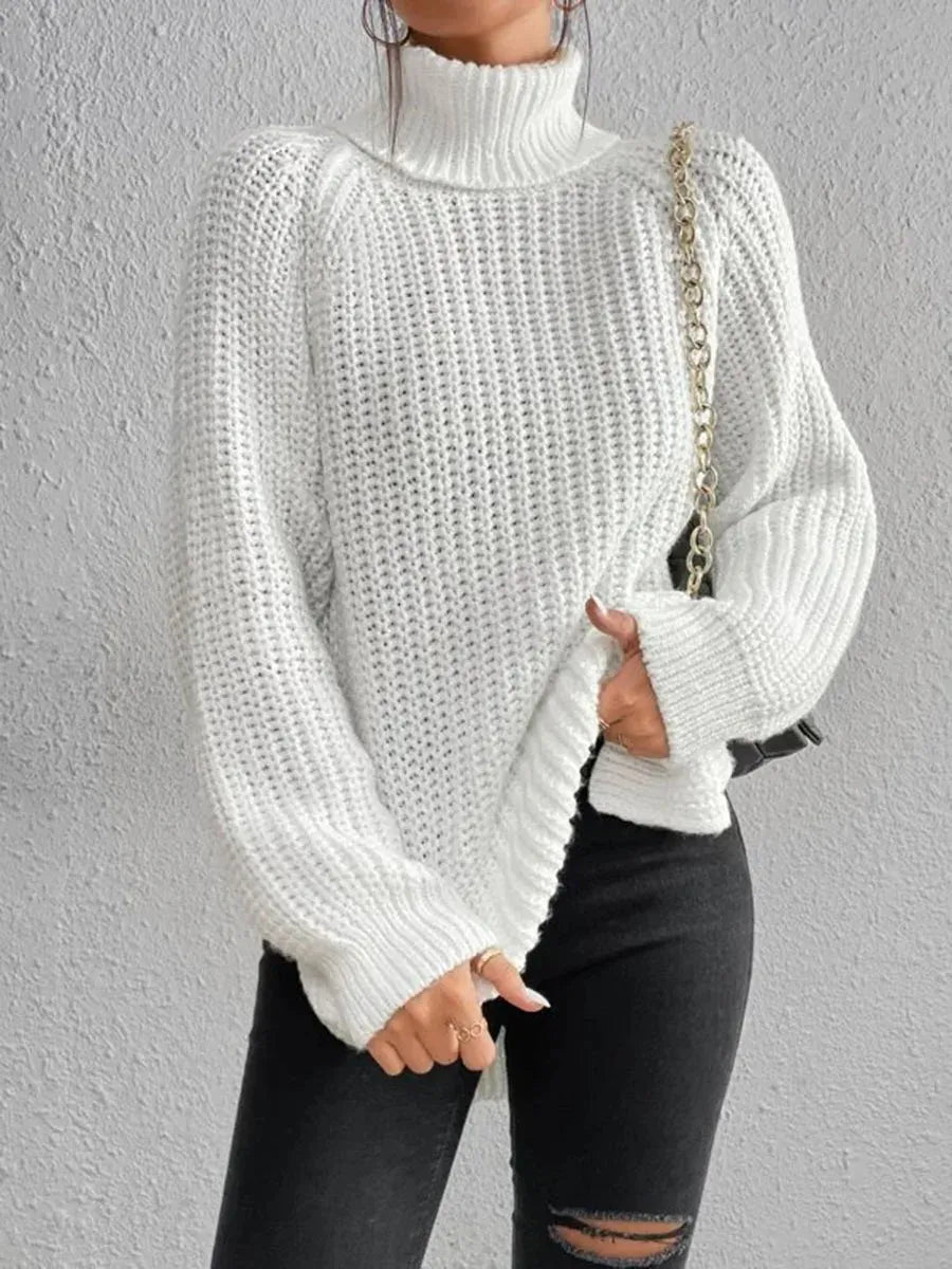 T-line Knitted Sweater, Women,  Jumper, Top, Pullover, Spring / Autumn / Winter (2 weeks delivery)