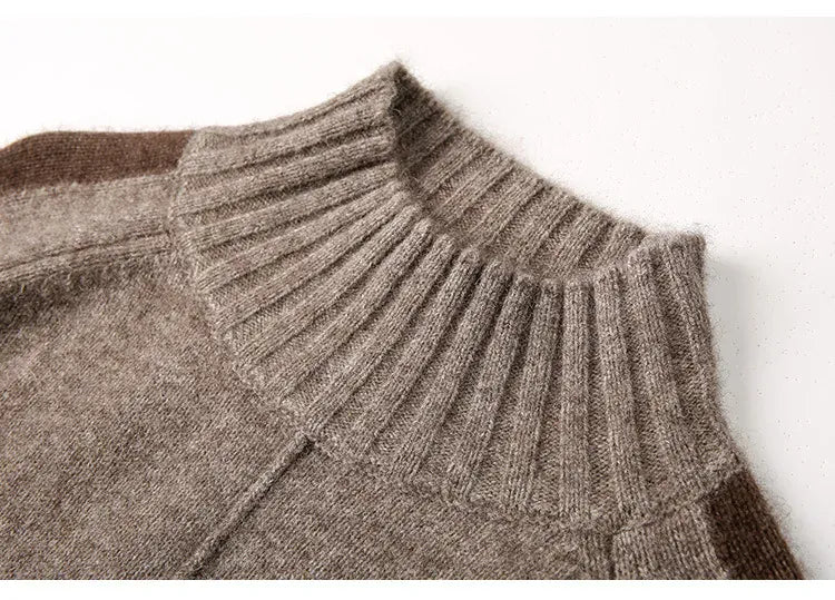 T-line Knitted, Sweater, Women Pullovers, Dress, Autumn / Winter Warm Thick Jumpers, Wool Knit (2 weeks delivery)