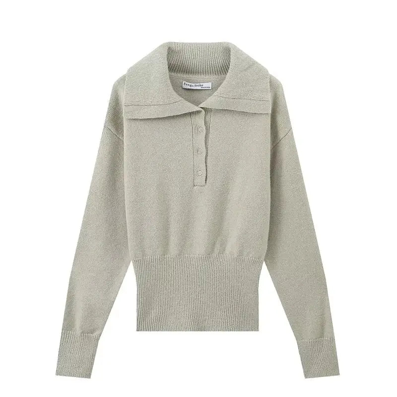 T-line Light Green / S Women's Sweater / Pullover, Warm, Sweater (2 weeks delivery)