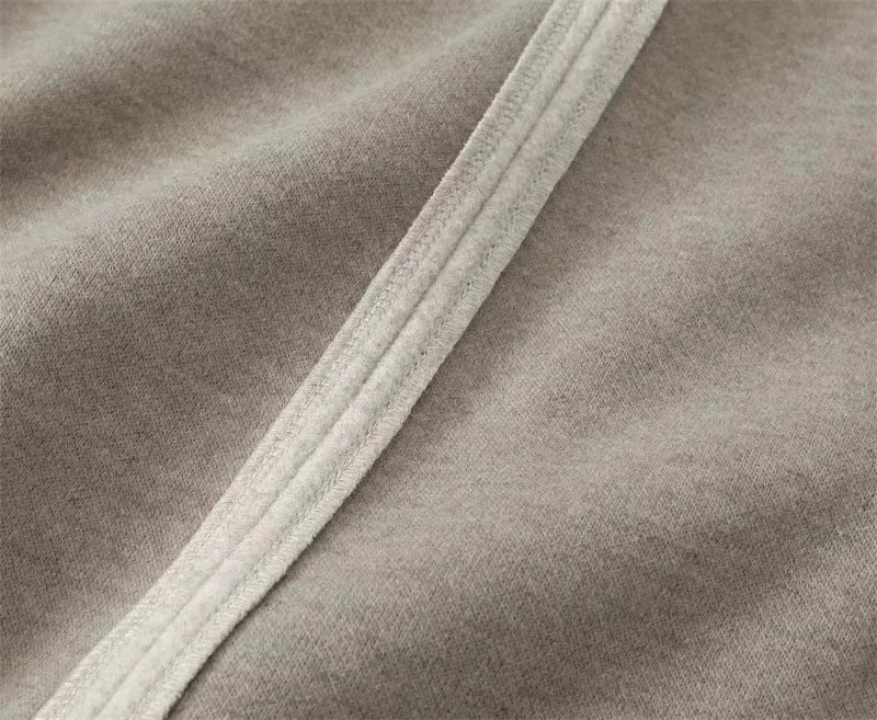 T-line Loose Woolen Coat, Long, Autumn Outerwear Comfortable Fit(2 weeks delivery)