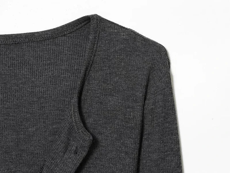 T-line MUJER Lace Cropped Jacket Women Tops Vintage Knit Demi-season Jackets for Women Button up Women's Coats Office Knitted Cardigan