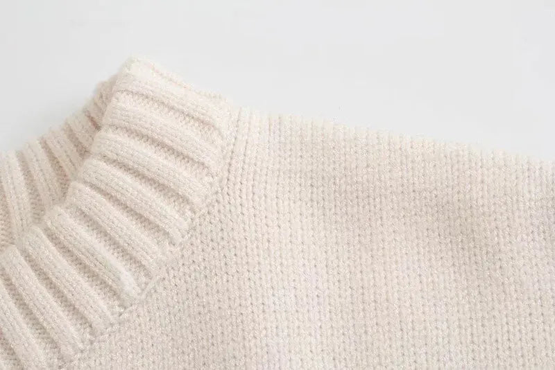 T-line Oversized Striped Pullovers, Women Knitted, Basic, Autumn / Winter  Thick Jumpers, Sweaters, Female pullover (2 weeks delivery)