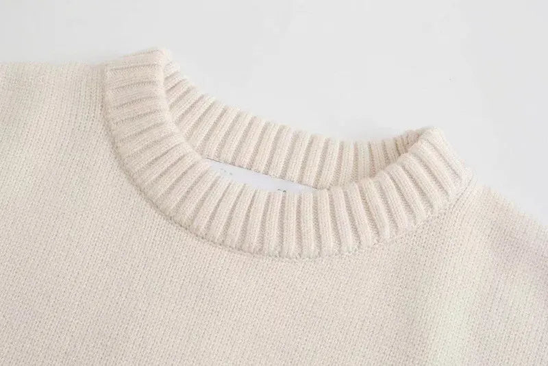T-line Oversized Striped Pullovers, Women Knitted, Basic, Autumn / Winter  Thick Jumpers, Sweaters, Female pullover (2 weeks delivery)