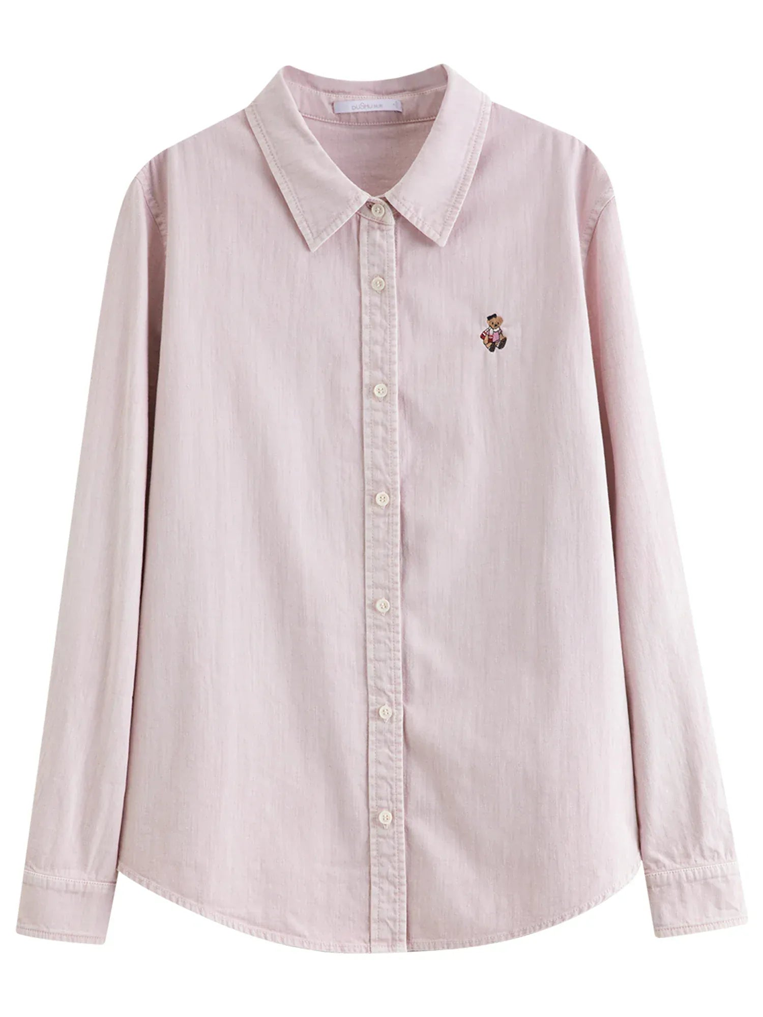 T-line Plus Size Women's Shirt Autumn / Winter, Slimming Fit,  shirt, Top, Blouse,  Denim (2 weeks delivery)